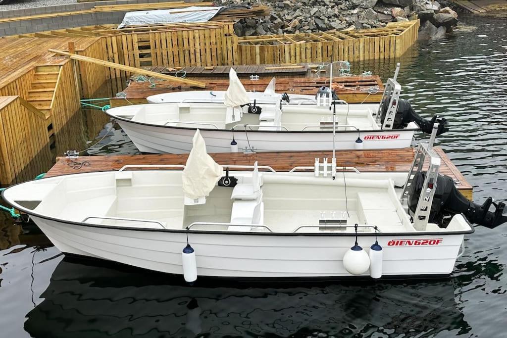 Eksklusiv Rorbu - Havblikk 1 - Batutleie Villa Bekkjarvik Bagian luar foto