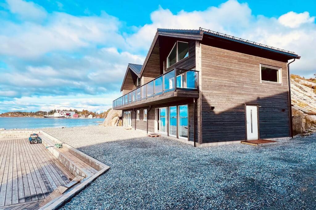 Eksklusiv Rorbu - Havblikk 1 - Batutleie Villa Bekkjarvik Bagian luar foto