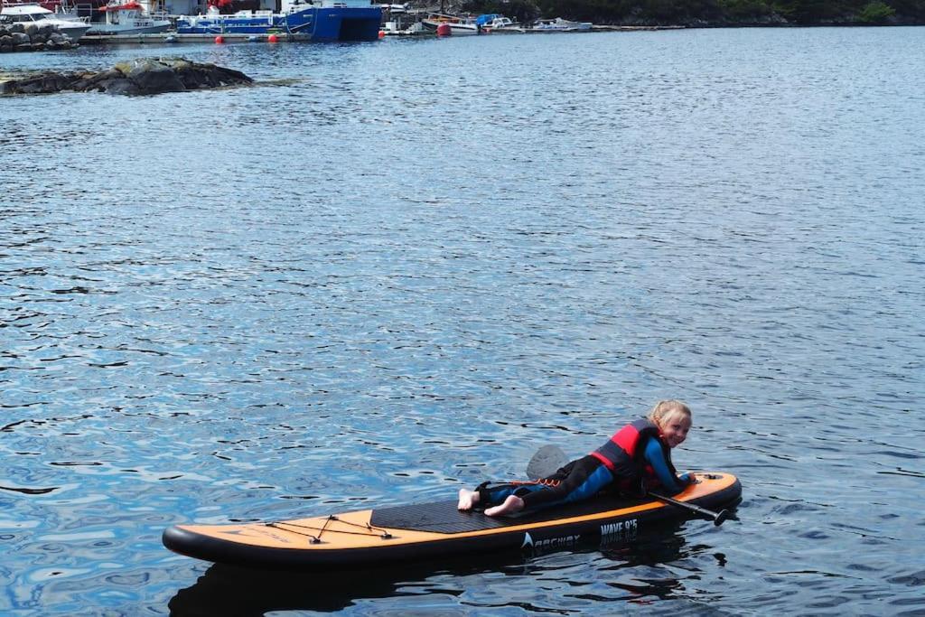 Eksklusiv Rorbu - Havblikk 1 - Batutleie Villa Bekkjarvik Bagian luar foto