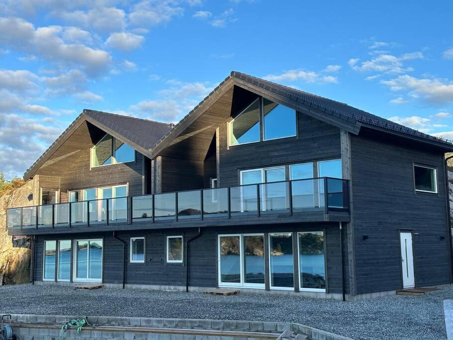 Eksklusiv Rorbu - Havblikk 1 - Batutleie Villa Bekkjarvik Bagian luar foto